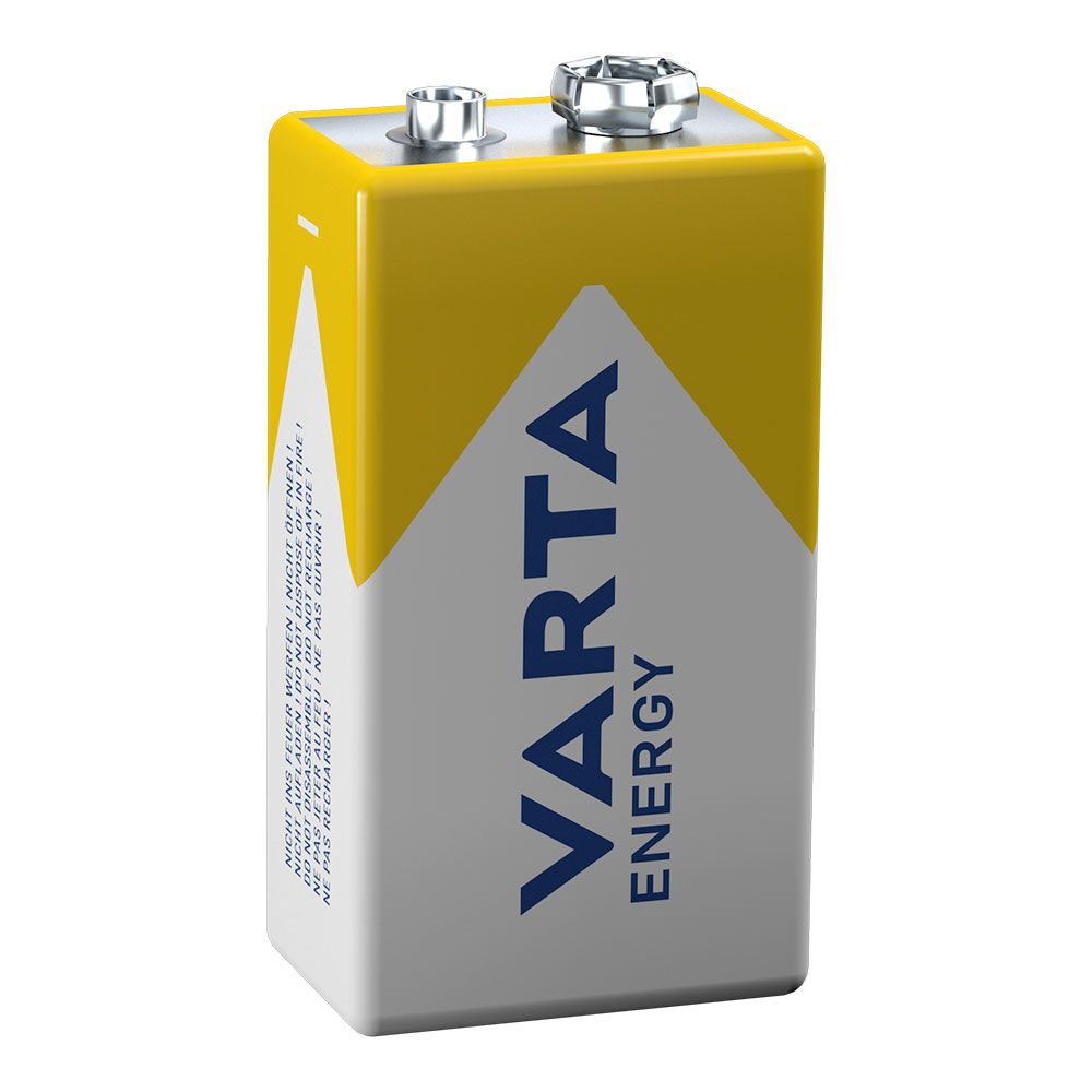 Pila alkalina energy 6lr61- 9 v (blister 1 unid.) 26,5 x 17,5 x 48,5 mm