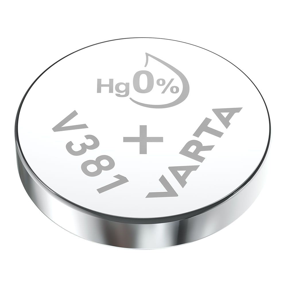 Micro pila de botón silver sr55 - v381 1,55 v ø11,6 x 2,1 mm watch blister