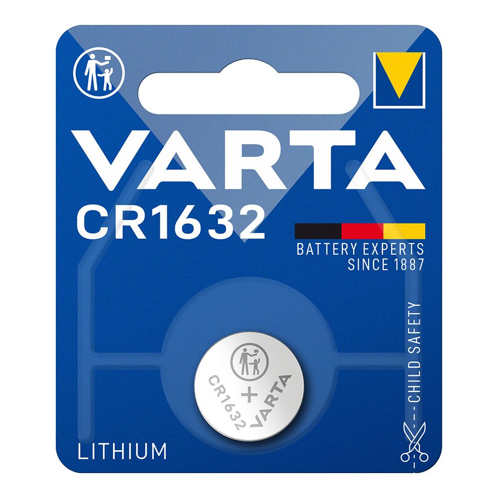 Micro pila de botón litio cr1632 3 v ø16,0 x 3,2 mm blister