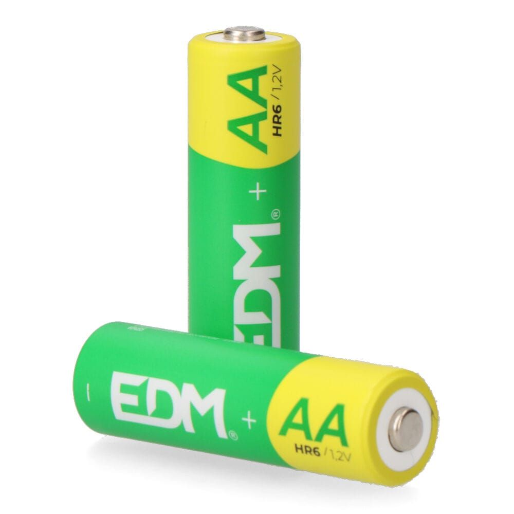Pila recargable eco-series aa - hr6 2600 mah ø14,5 x 50,5 mm, 2 uds
