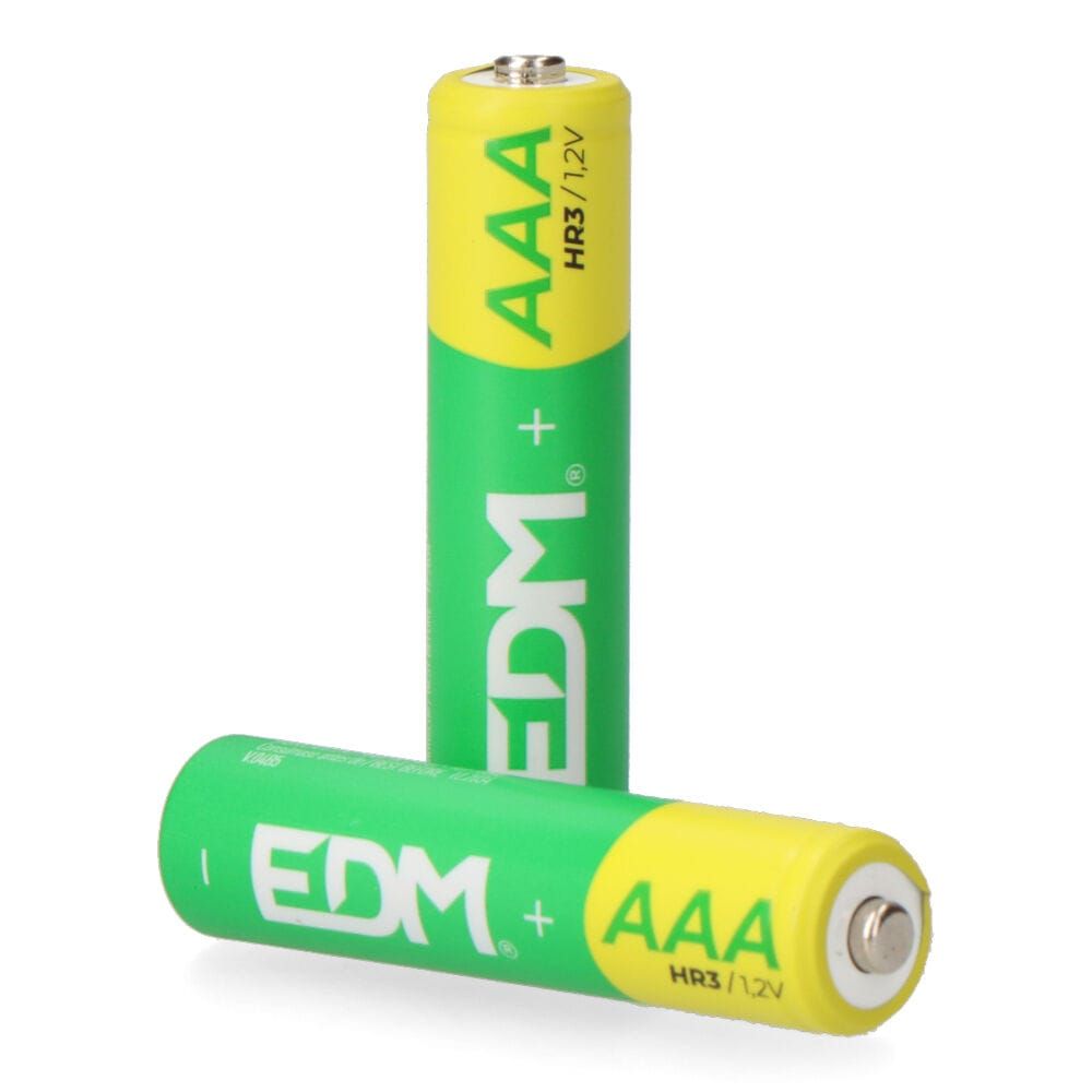 Pila recargable eco-series aaa - hr03 950mah, ø10,5 x 44,5 mm, 2 uds