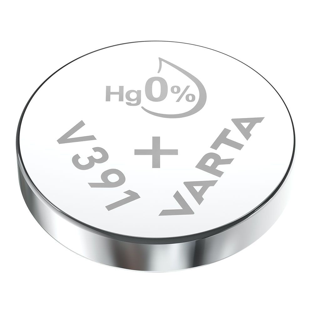 Micro pila de botón silver sr55 - v391 1,55 v ø11,6 x 5,4 mm watch blister