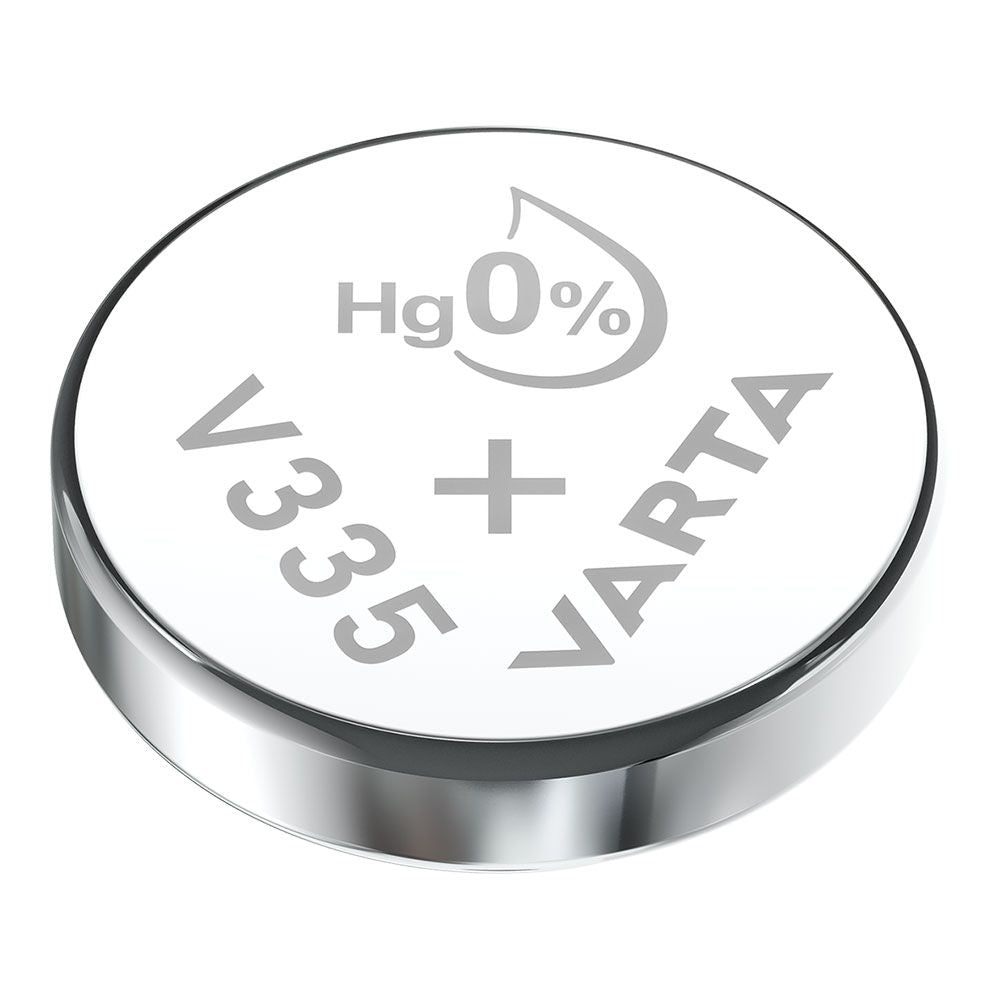 Micro pila de botón silver sr512sw - v335 1,55 v ø5,8 x 1,25 mm watch blister