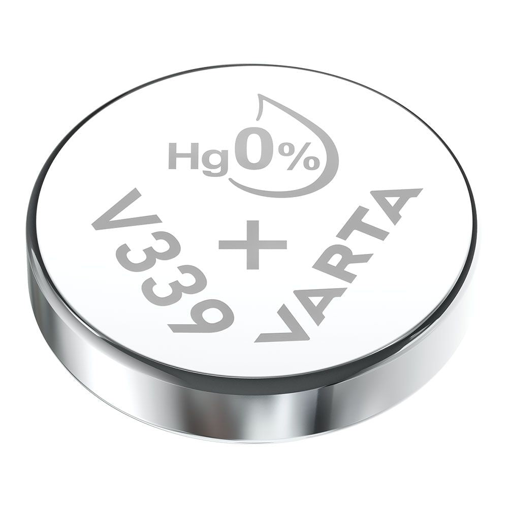 Micro pila de botón silver sr614sw - v339 1,55 v ø6,8 x 1,45 mm watch blister