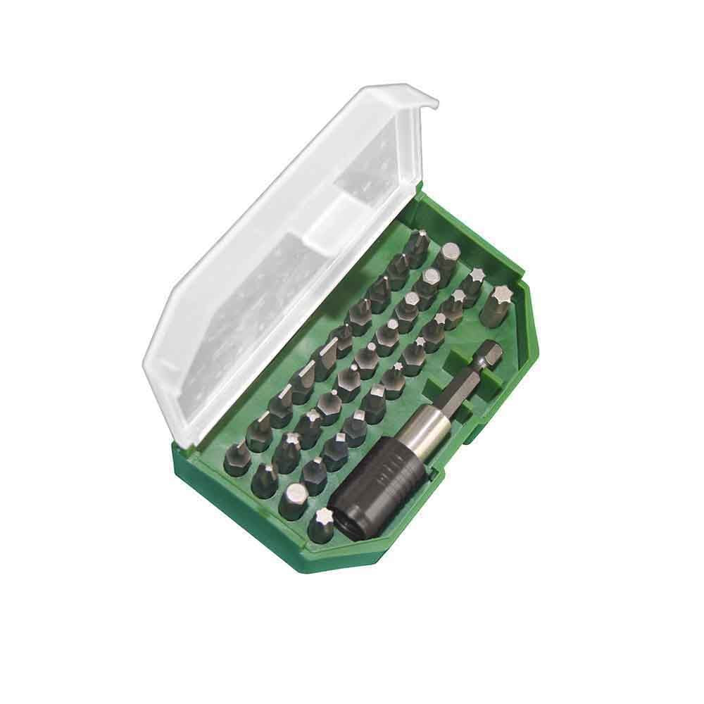 Puntas ¼ pulg x 25 mm, juego 32 piezas