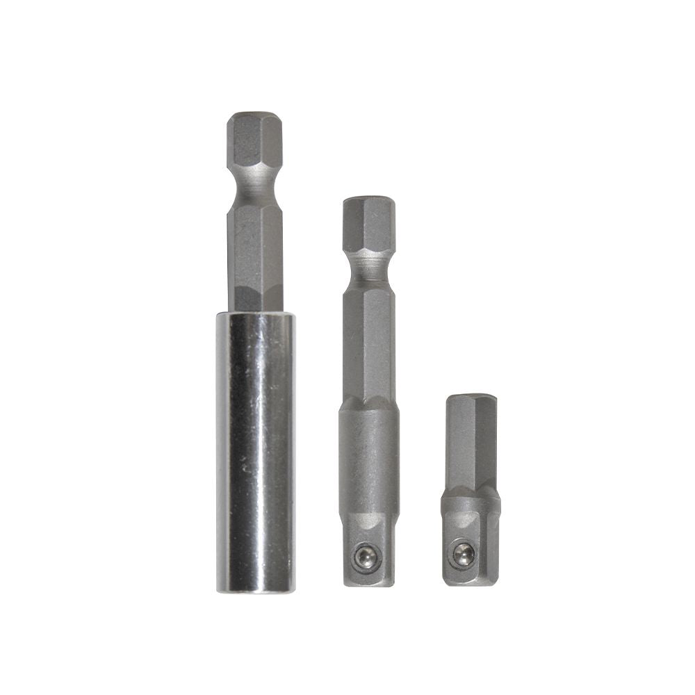 Adaptadores hexagonales magneticos ¼ pulg ø10 x 60 mm, juego 5 piezas