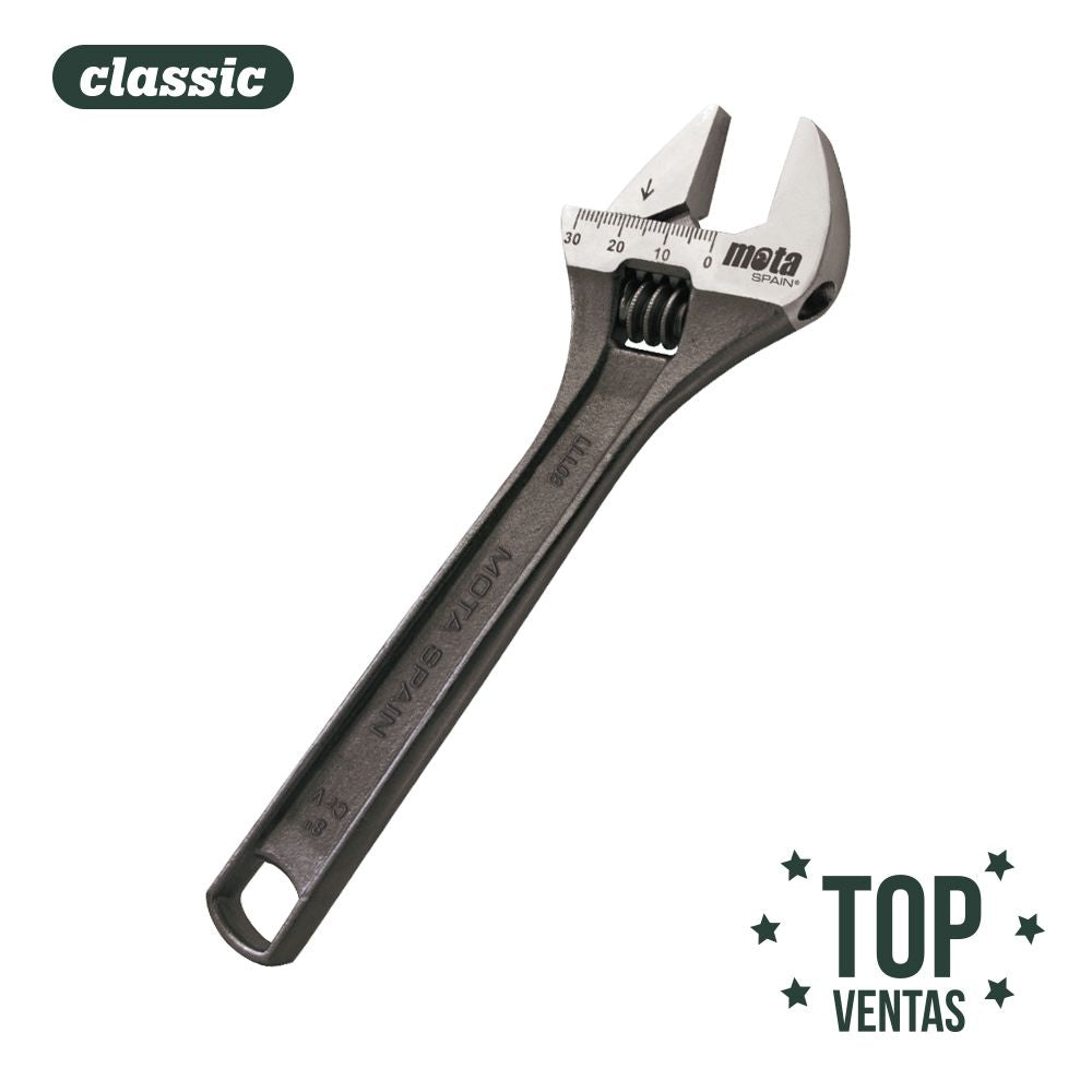 Llave ajustable forjada 6 pulg