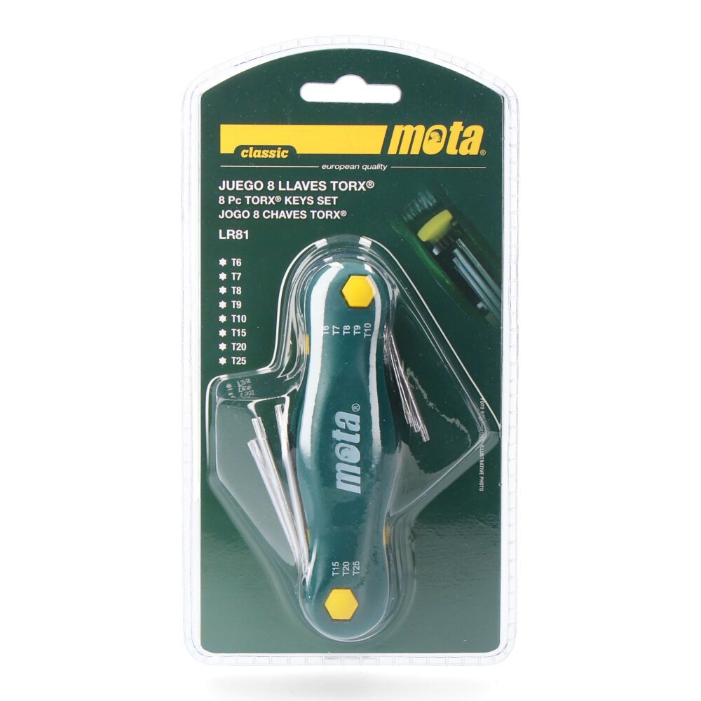 Llaves torx tipo navaja, juego