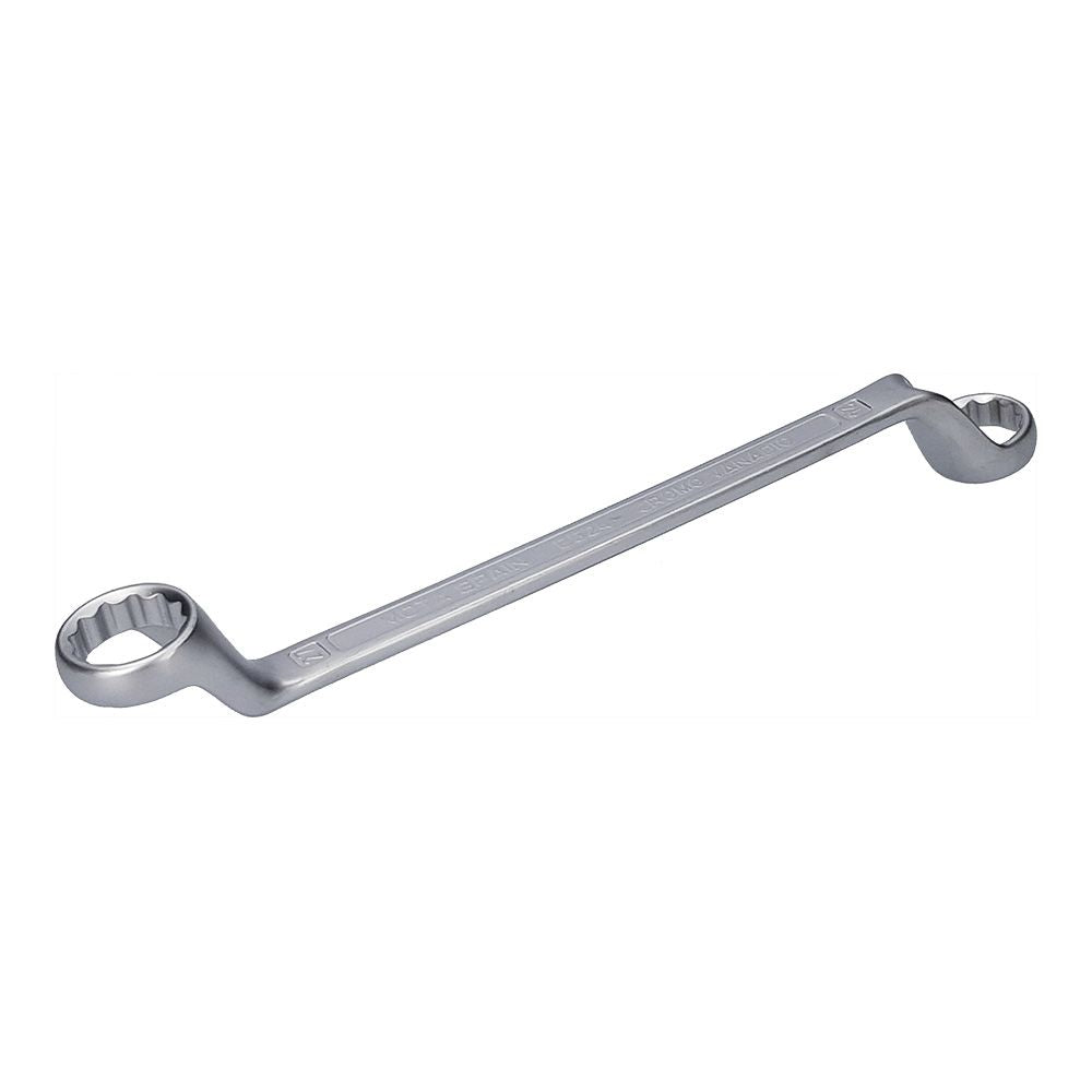 Llave estriada acodada de 24 x 27 mm