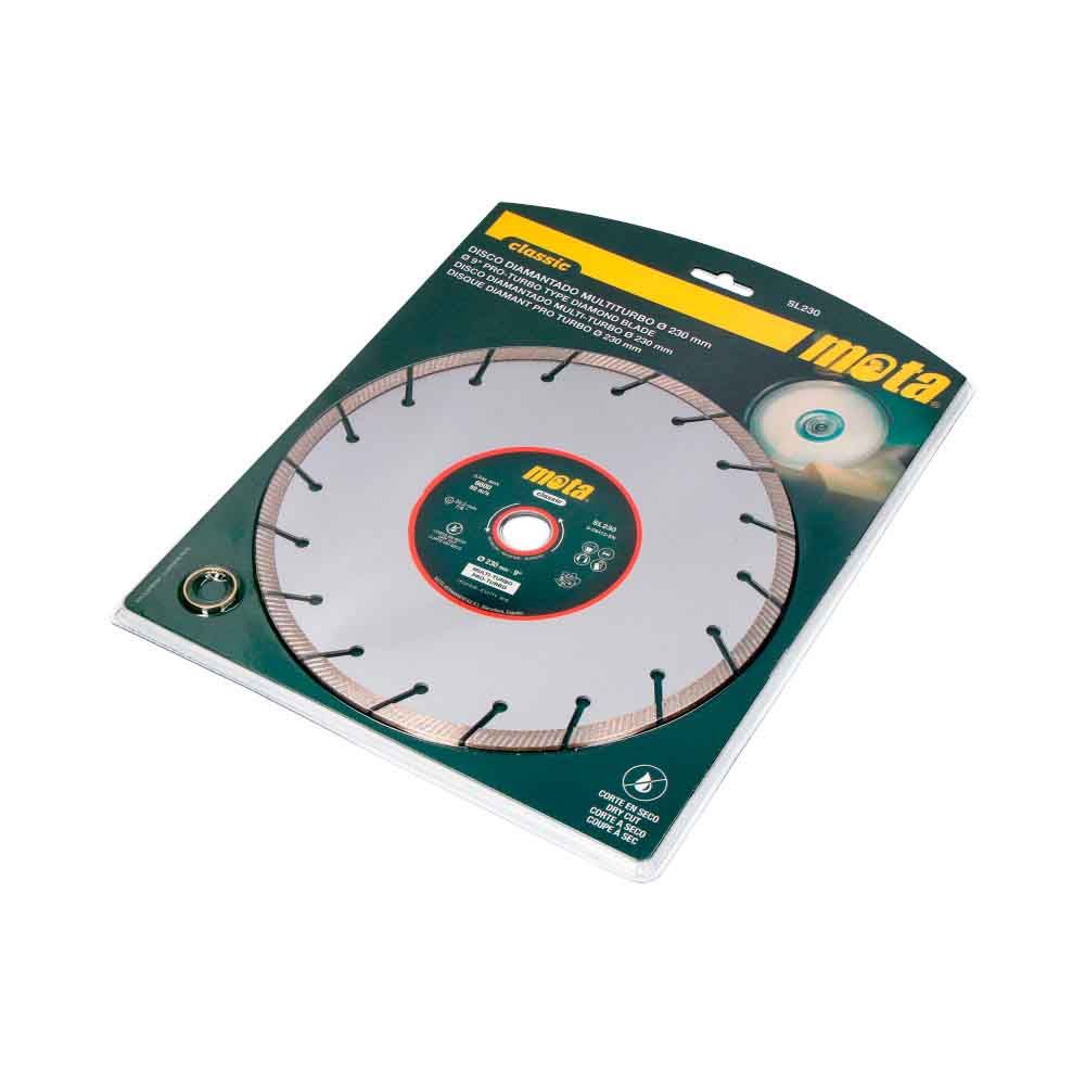 Disco diamantado multiturbo ø230 mm
