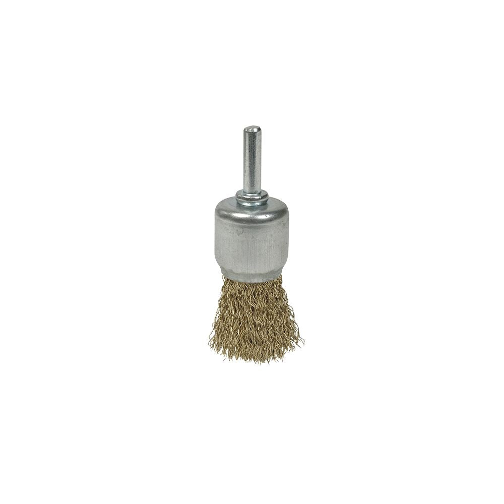 Cepillo brocha con espiga ø26 mm