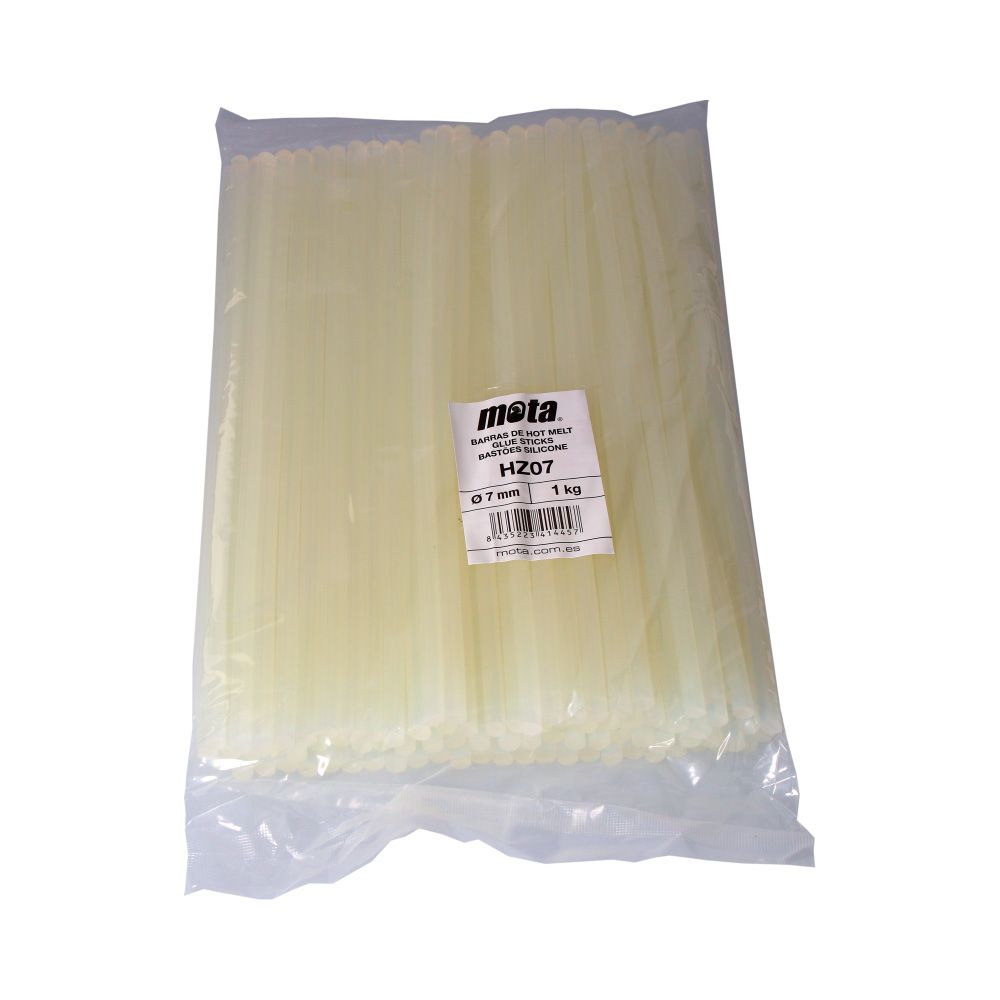 Barra de cola termofusible, ø7 x 295 mm, 1 kg