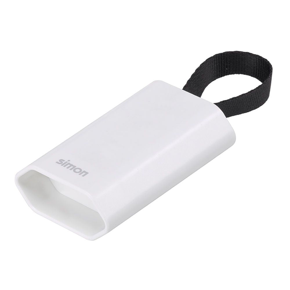 Base móvil 2p+tt schuko salida frontal 10 a 250 v~ facil extraccion blanca