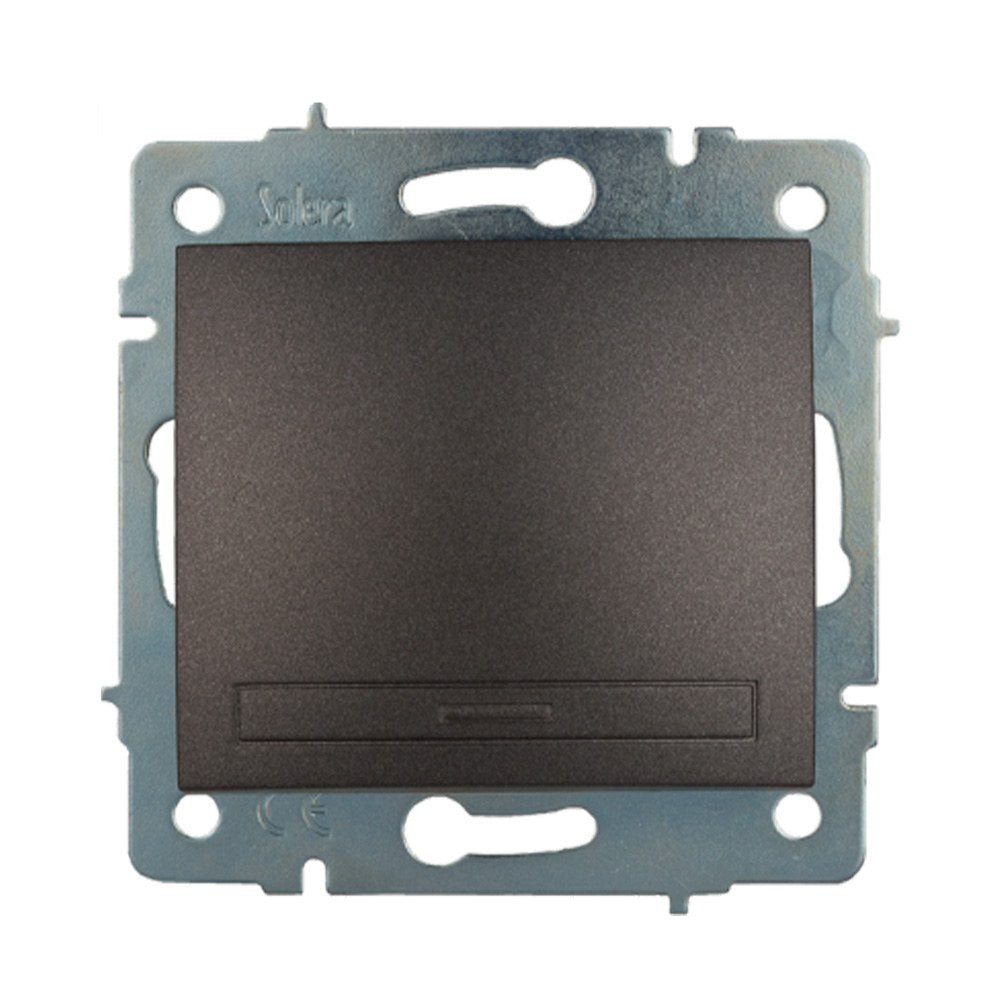 Comutador de cruce empotrar sin marco 10ax 250 v~ grafito