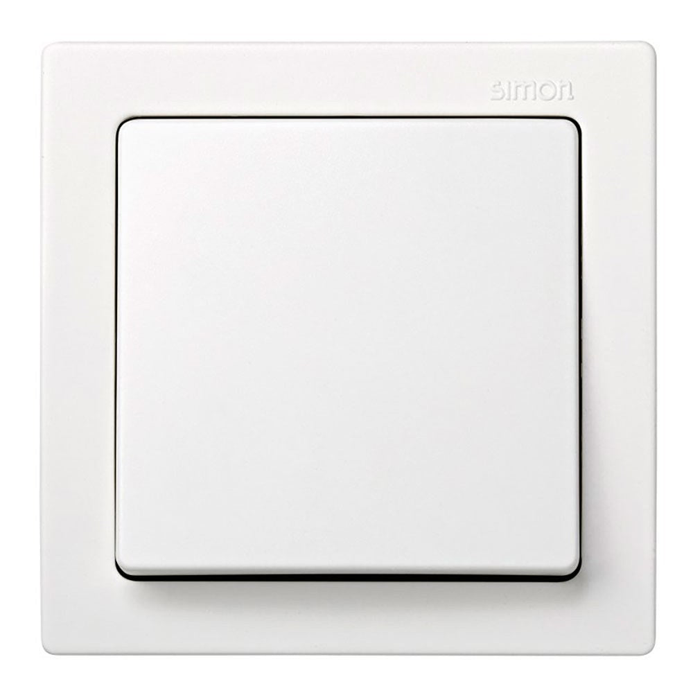 Conmutador superficie, 10ax 250 v~, ip20, serie simon 73 loft, blanco, retractilado