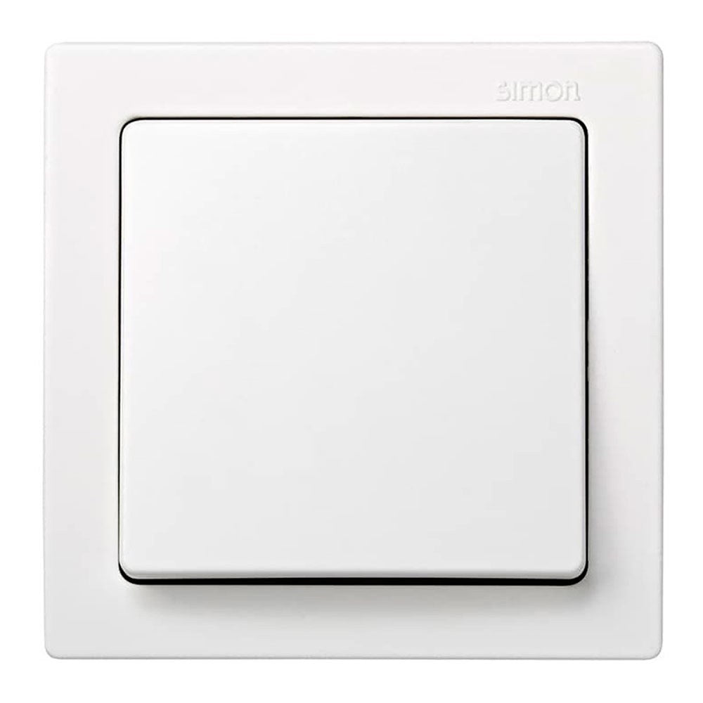 Conmutador de cruce, superficie, 10 ax 250 v~, ip20, serie simon73 loft, blanco, retractilado