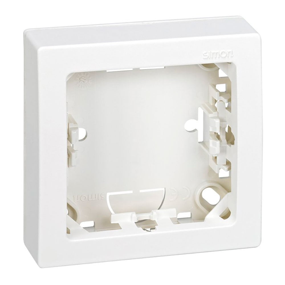 Interruptor doble, superficie, 10ax 250v~, ip20, serie simon73 loft, blanco, retractilado