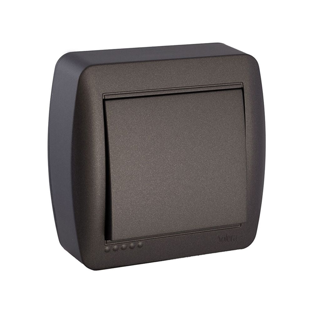 Conmutador / interruptor de superficie 10 ax 25 0v~.serie mural