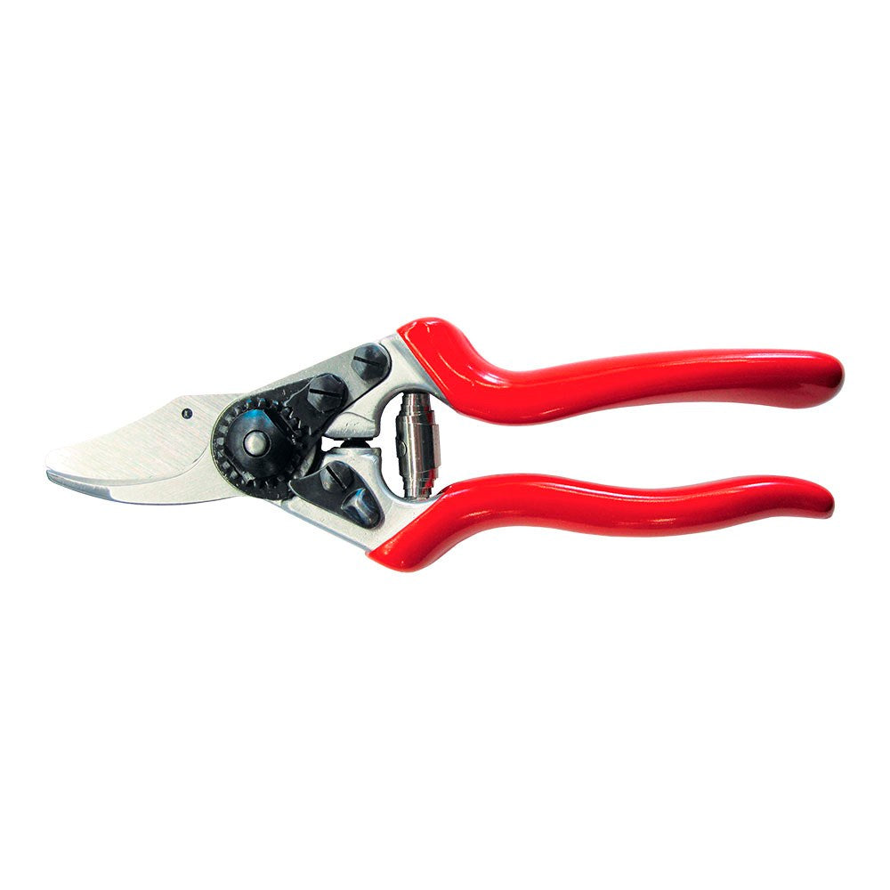 Tijera de poda ergonómica, tipo bypass, modelo 8, para mano grande, capacidad de corte hasta ø25 mm