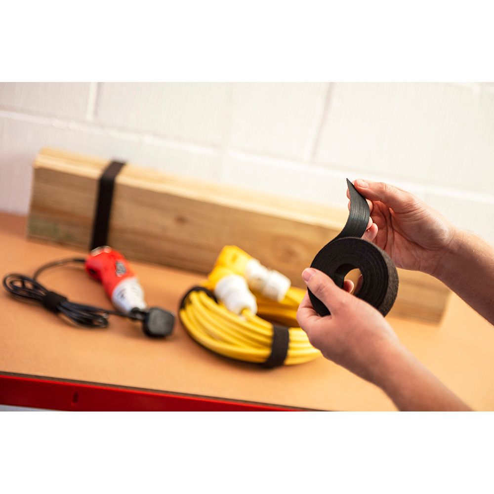 Cinta one-wrap, 10 mm x 5m, negra