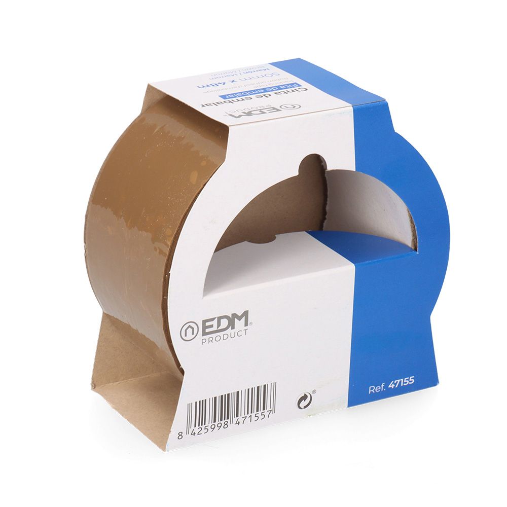 Cinta de embalar marrón 48 micras 50 mm x 48 m