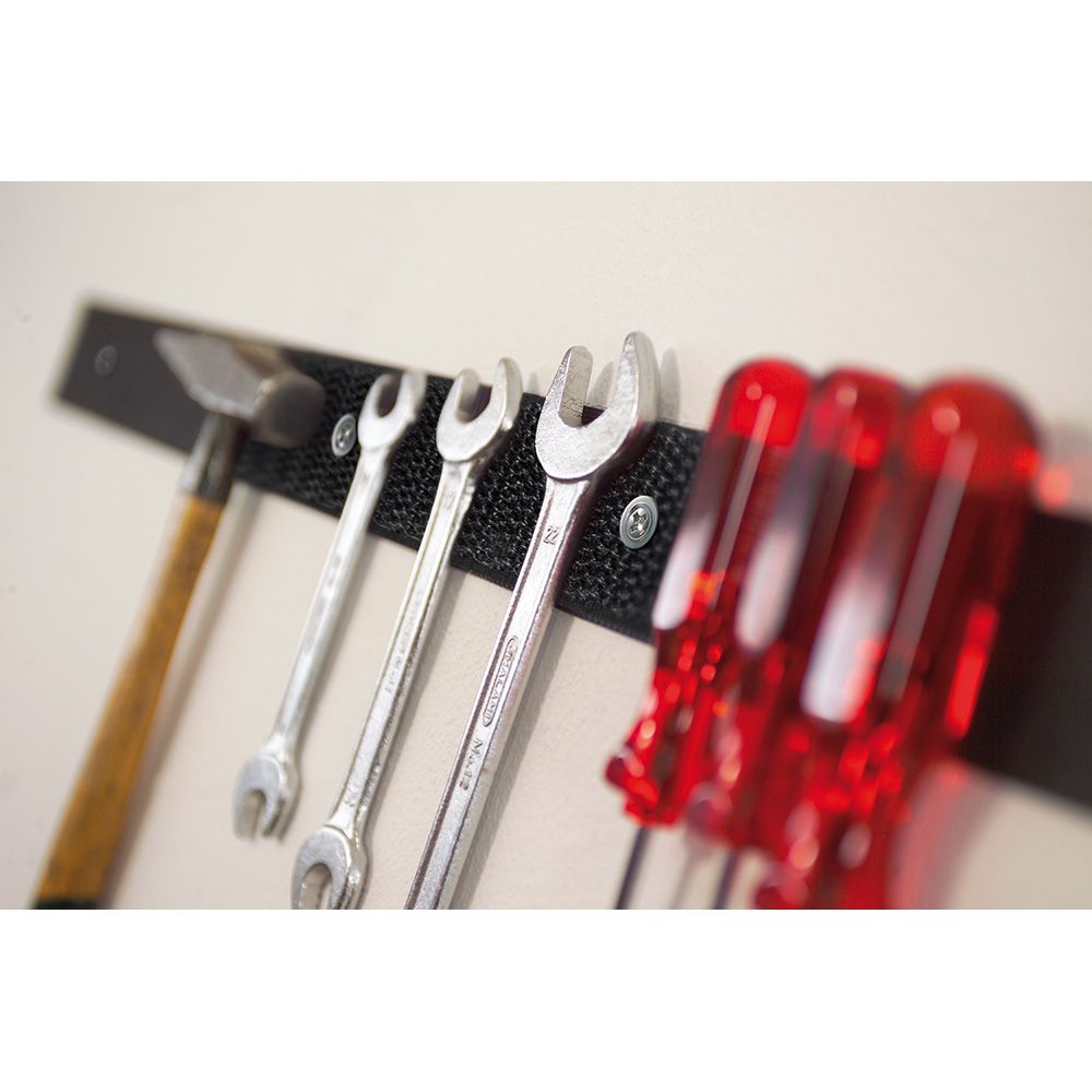 Cinta de gancho y bucle adhesiva blanca 20mm x 25 m