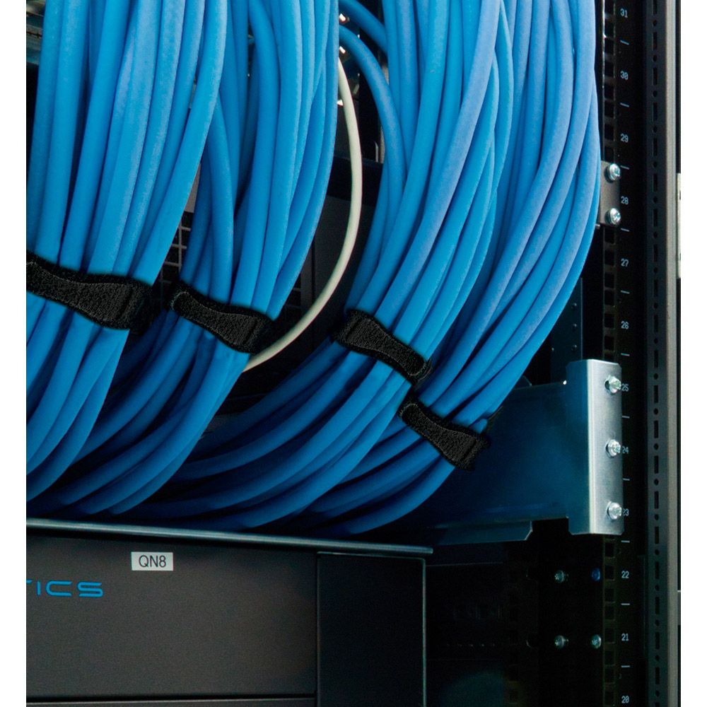 Brida one-wrap® strap, 13 x 200mm, 25 uds, negra