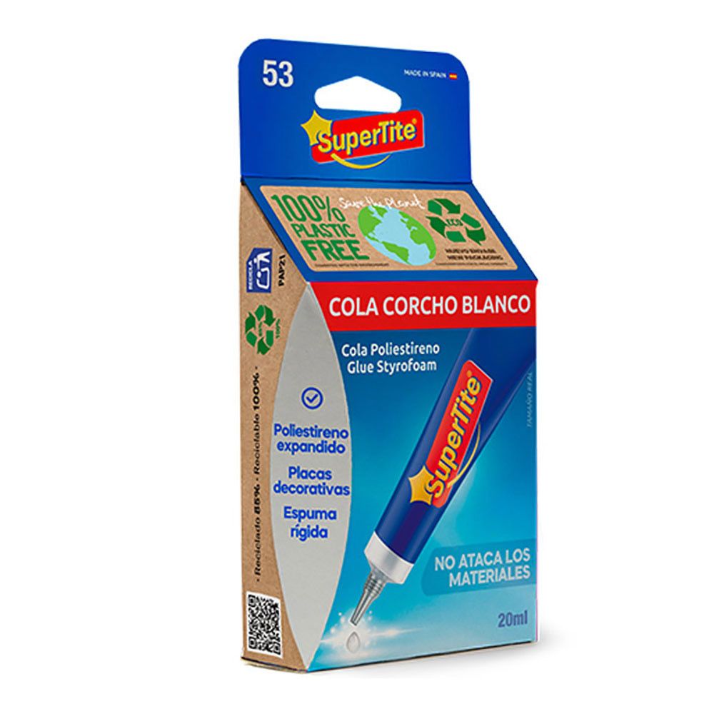 Adhesivo poliestireno blister 20 ml