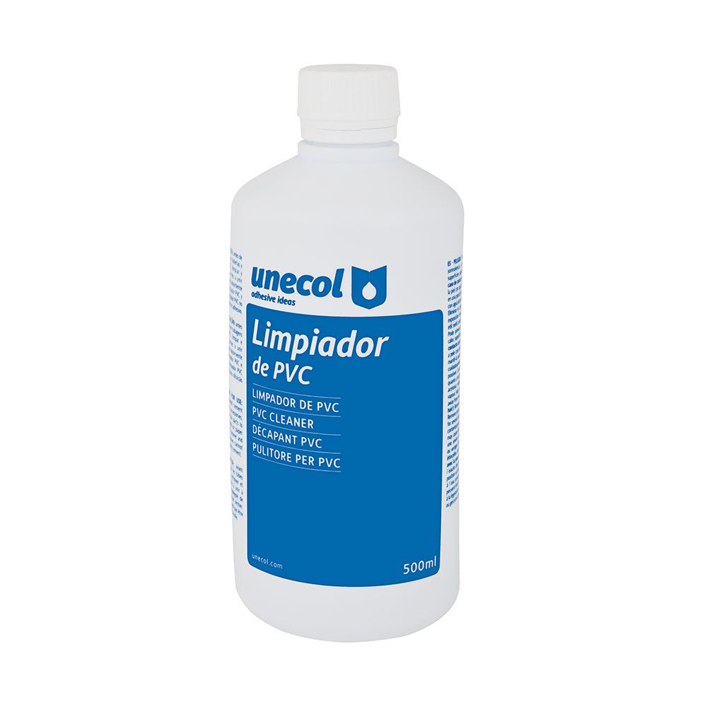 Limpiador pvc, botella plástico 500 ml
