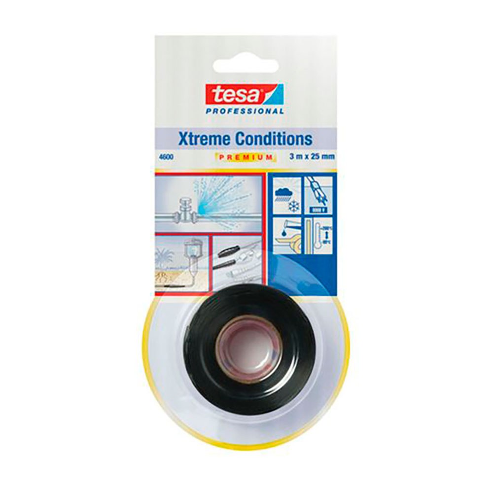 Cinta aislante xtreme conditions premium negra 25 mm x 3 m