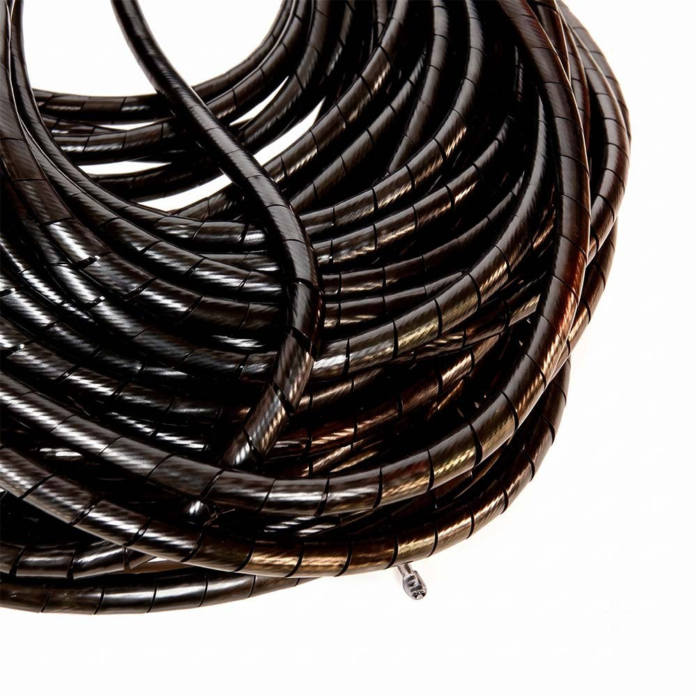 Cinta helicoidal ø17 x 20 mm, negra