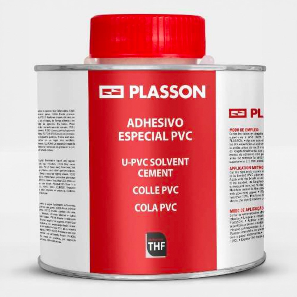 Adhesivo especial pvc, bote, 500 ml