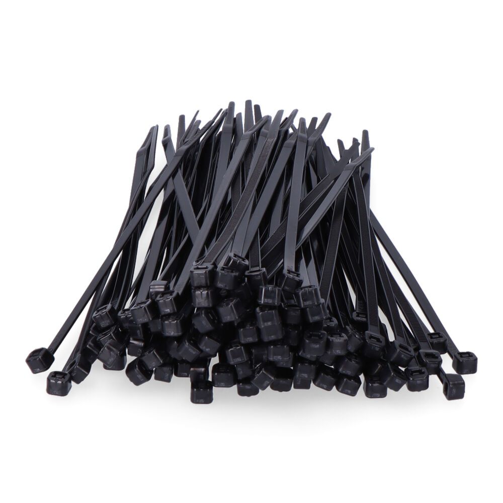 Bridas negras 3,6 x 150 mm nylon alta calidad (bolsa 100 unid.)