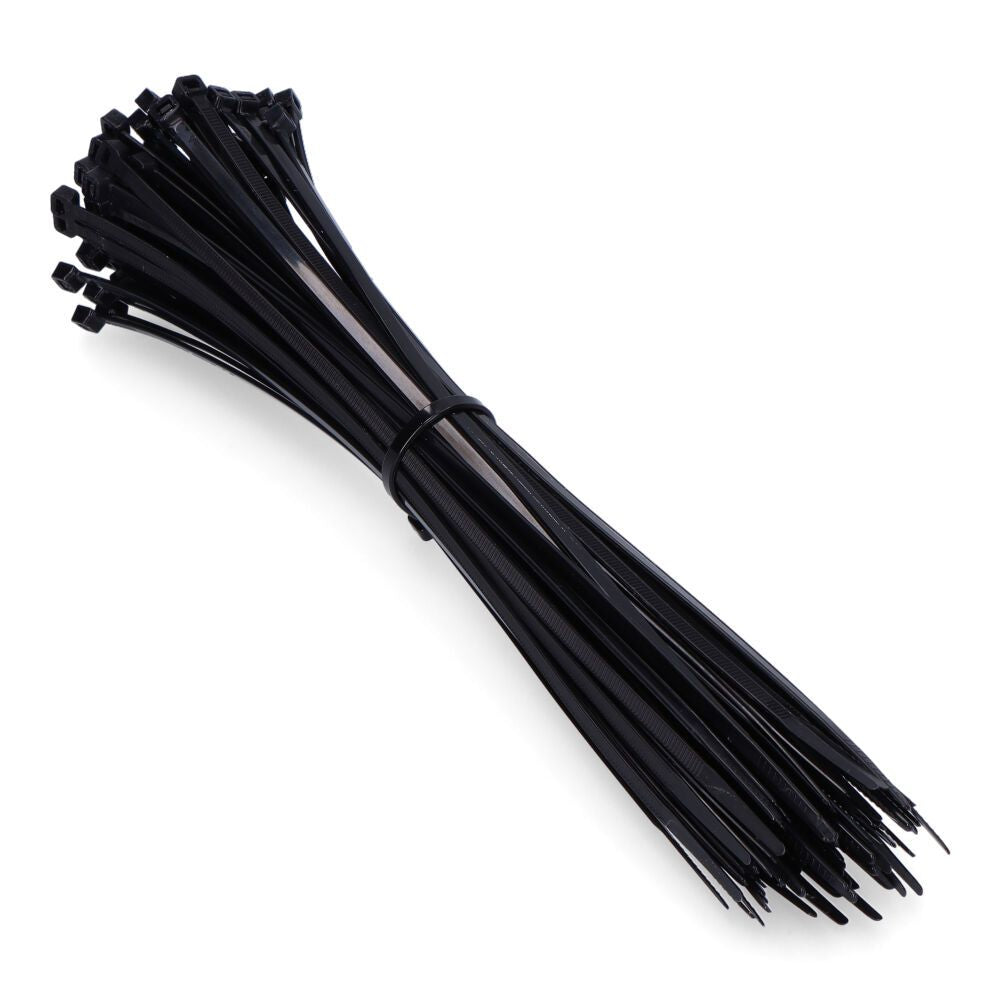 Bridas negras 8,0 x 450 mm nylon alta calidad (bolsa 100 unid.)