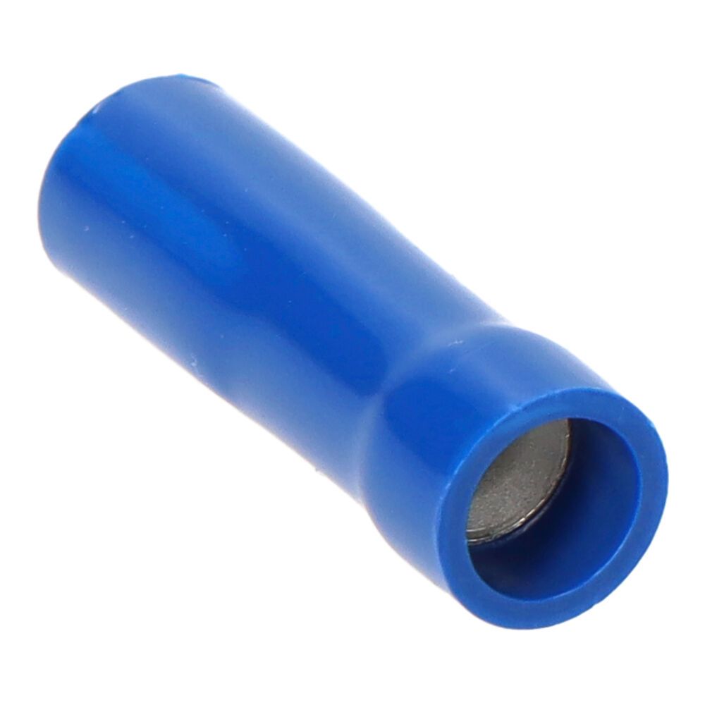 Terminal aislado azul hembra faston 2,8 mm, bolsa 100 uds