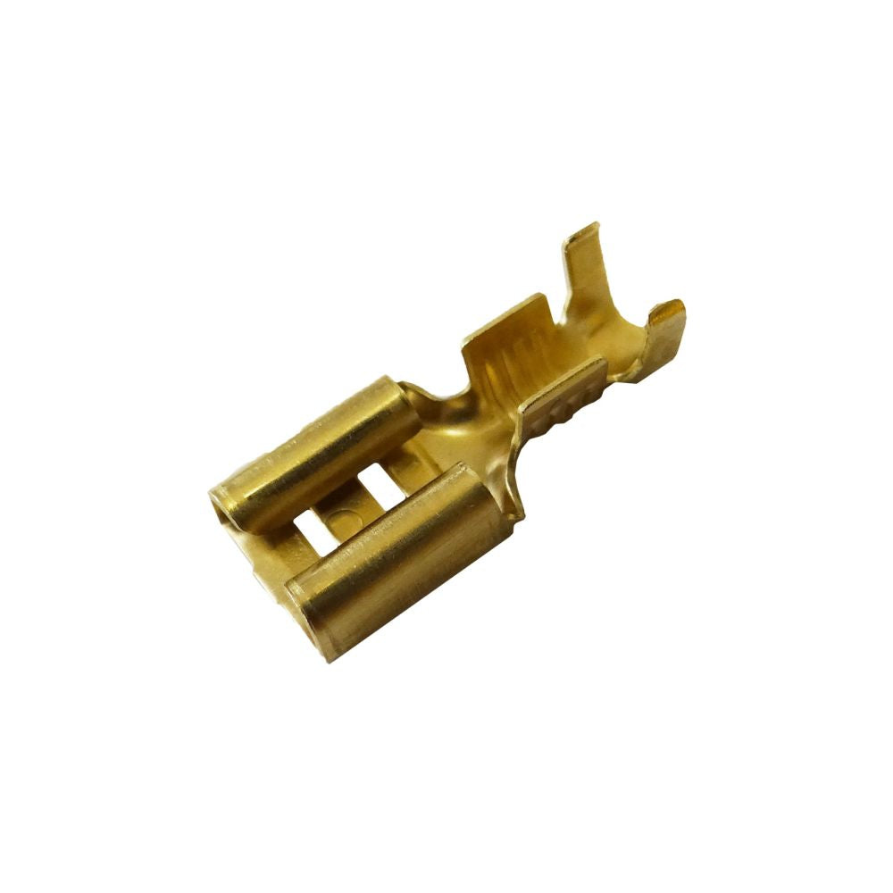 Terminal faston 6,3 mm hembra, bolsa 100 uds