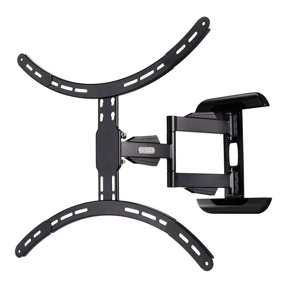 Soporte mural tv, negro, doble brazo articulado, de 37 a 75 pulg, carga máx. 45 kg