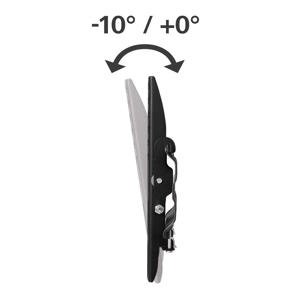 Soporte mural televisor, negro, inclinable, de 19 a 48 pulg, carga máx. 25 kg