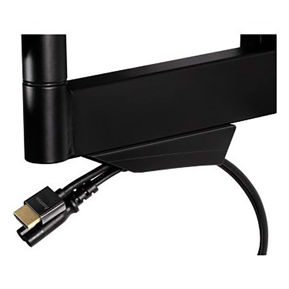 Soporte mural tv, negro, doble brazo articulado, de 32 a 65 pulg, carga máx. 35 kg