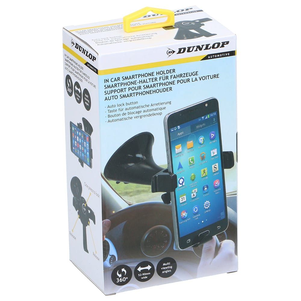 Soporte de smartphone giratorio para coche