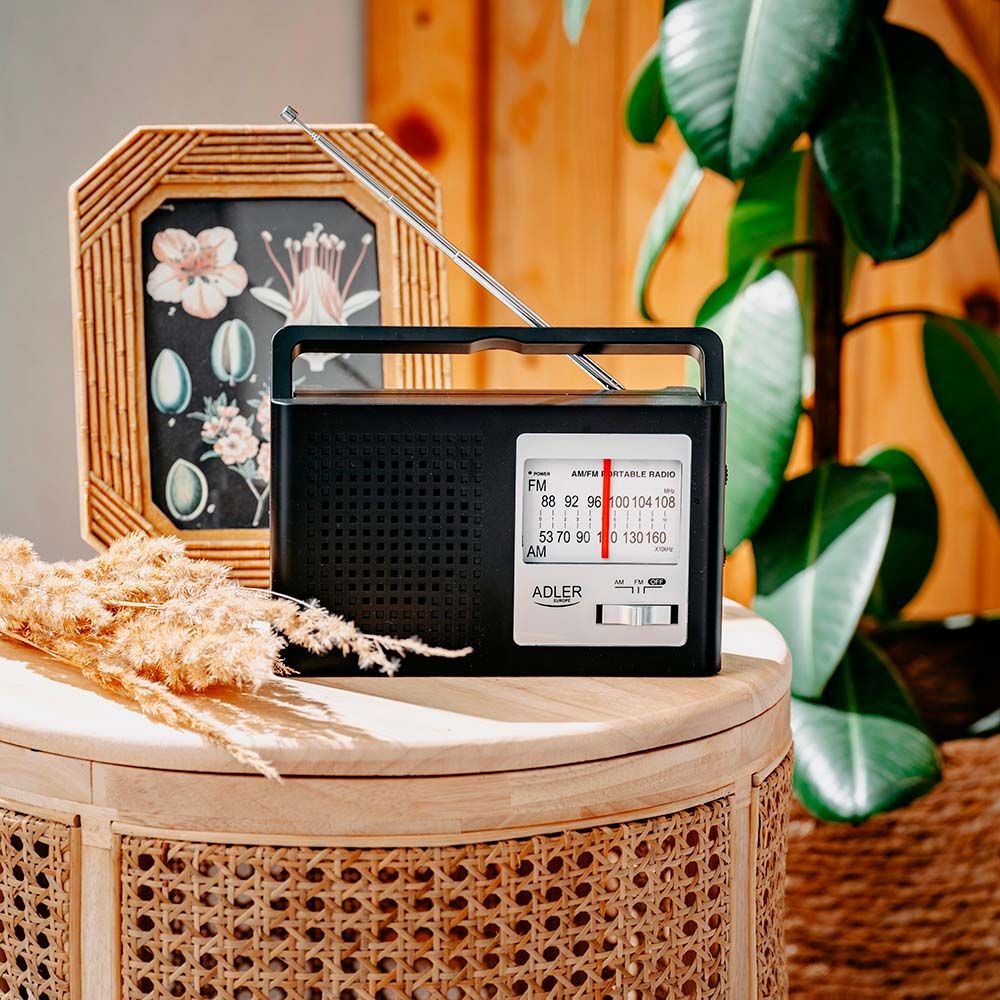 Radio am/fm ad 1909, 15,5 x 21 x 6 cm