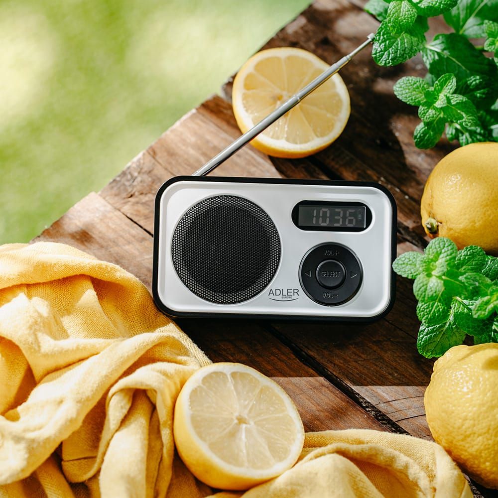 Radio digital pll am/fm ad 1906, 12,5 x 3 x 7,5 cm