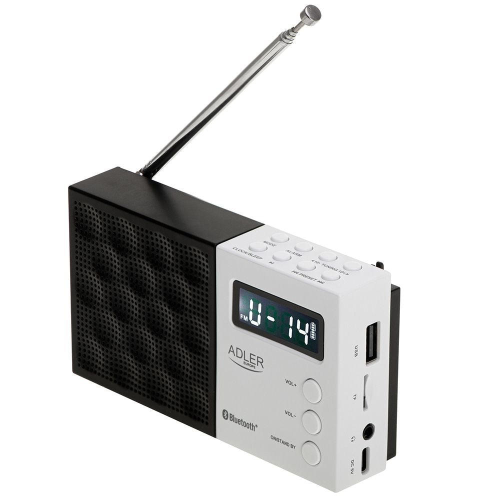 Radio digital pll fm ad 1908, 12,5 x 3 x 7 cm