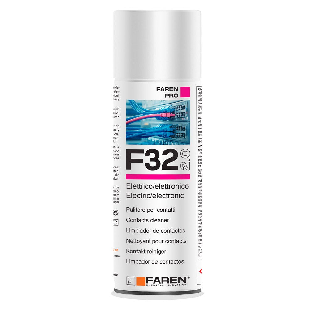 Limpiador de contactos eléctricos, en seco, f32 2.0, 400 ml