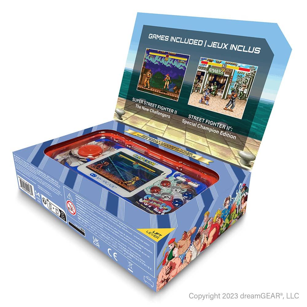 Pocket player street fighter ii portable