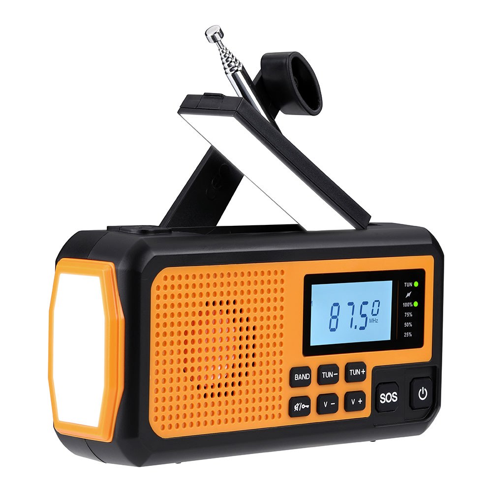 Radio emergencia multifunción naranja, nk-fa350044