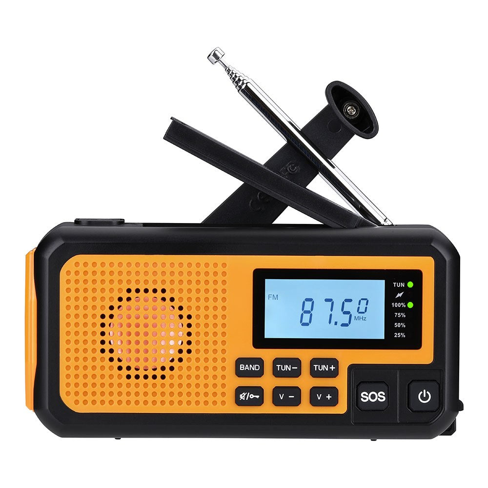 Radio emergencia multifunción naranja, nk-fa350044