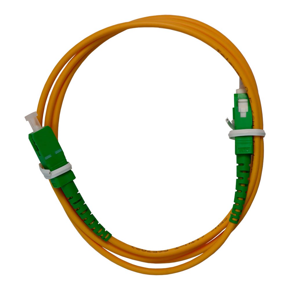Latiguillo de fibra óptica sc/apc monomodo (sm) lsfh de interior, 2 m, blister