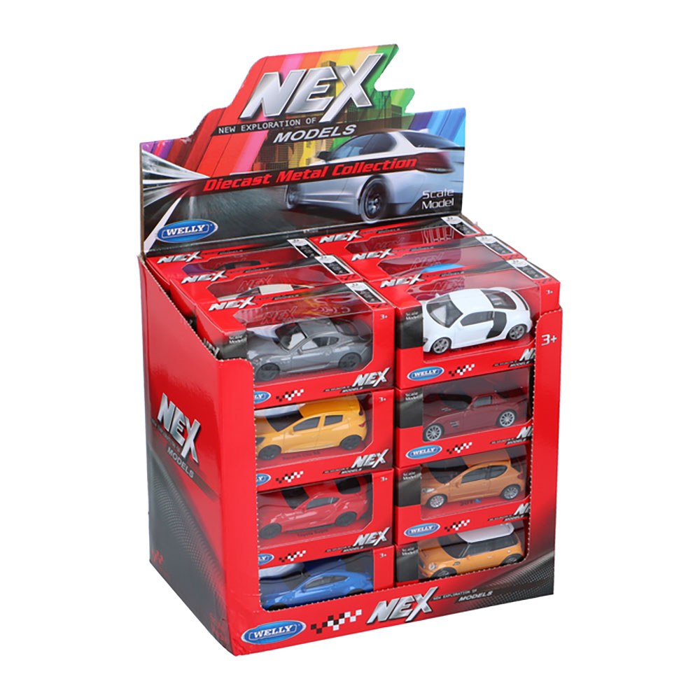 Coche de metal, modelos variados