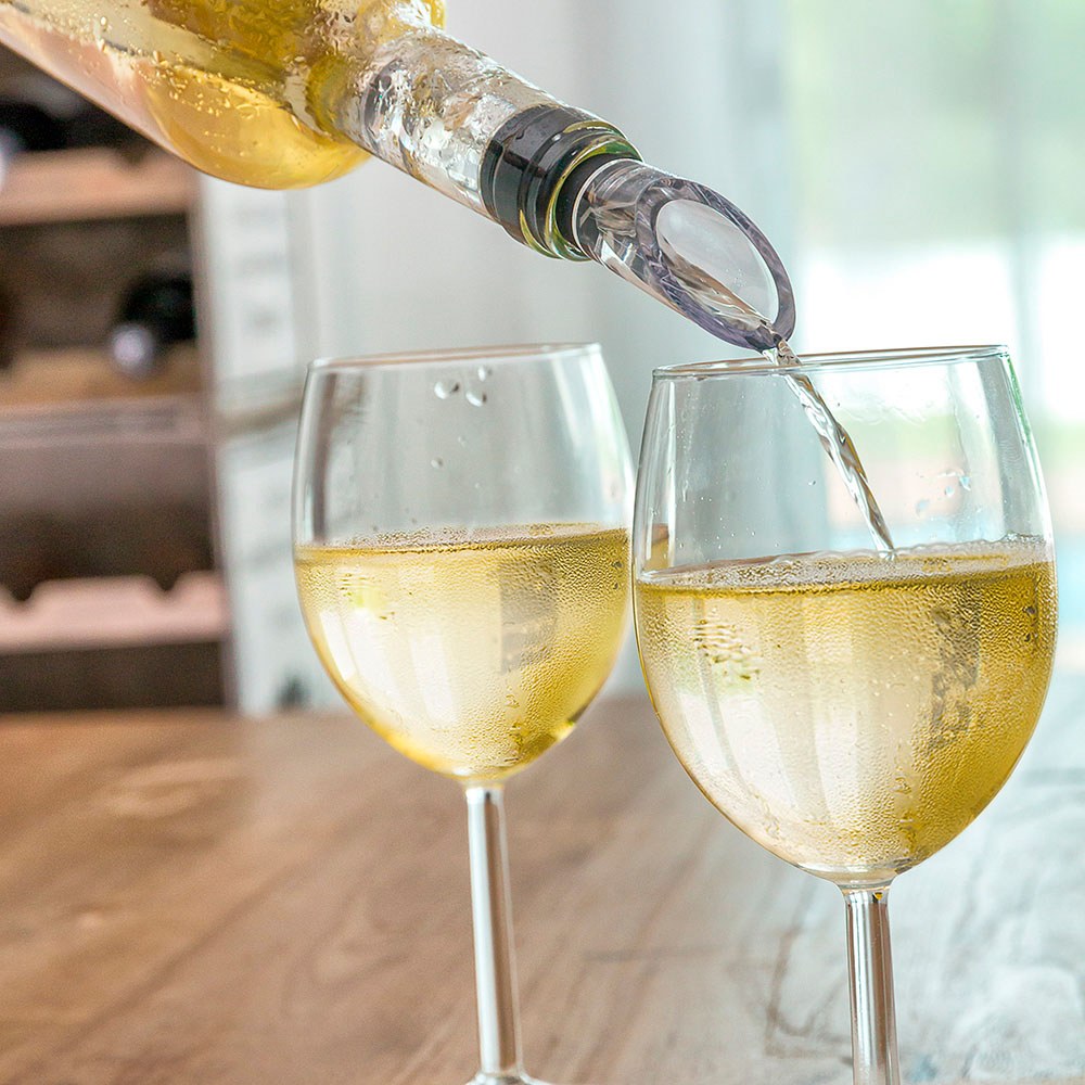 Enfriador de vino con aireador
